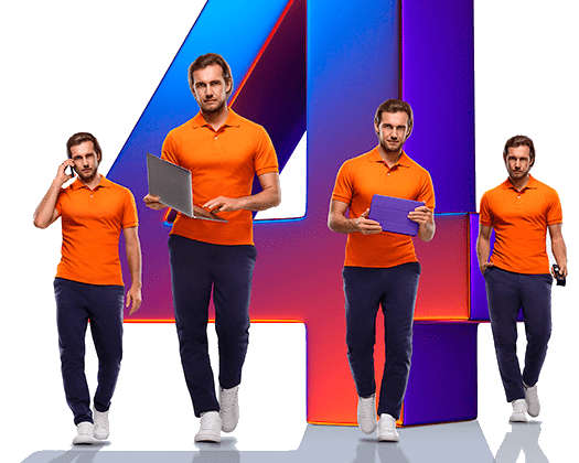 Великолепная четверка Ростелеком в&nbsp;деревня Верхнеберёзово (Курганская область)